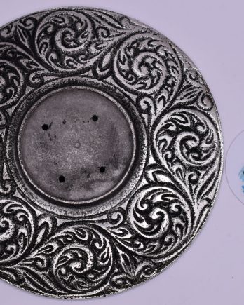 Porte-encens fleur rond 12cm