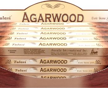 Encens Tulasi Agarwood 8 bâtonnets