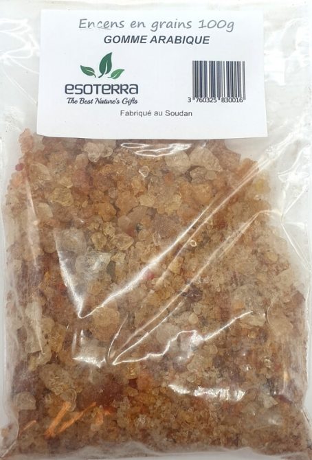 Encens Esoterra Résine Gomme Arabique 100g Encens Esoterra Résine Gomme Arabique 100g