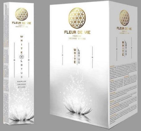 Encens Fleur de Vie Lotus Blanc 15g