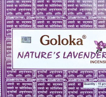 Encens Goloka Nature's Lavande 15g