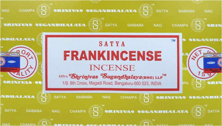 Encens Satya Frankincense 15g Encens Satya Frankincense 15g