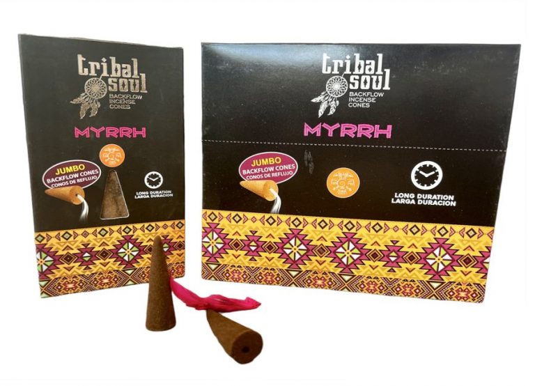 Encens Tribal Soul Myrrhe Backflow 10 cônes Encens Tribal Soul Myrrhe Backflow 10 cônes