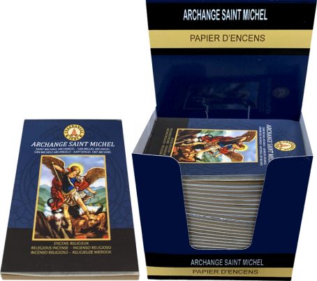 Papier d'encens Saint Michel Archange Fragrances & Sens 12 feuillets