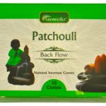 Encens Aromatika Patchouli 10 cônes Backflow
