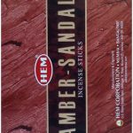 Encens Hem Ambre Santal 20g