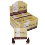 Encens Vijayshree Vanille Golden Nag 10 cônes
