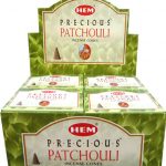 Encens HEM patchouli 10 cônes