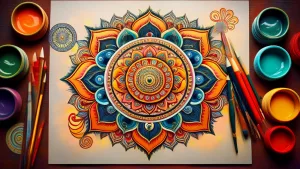 Lire la suite à propos de l’article La peinture de mandala indien : un voyage spirituel et créatif