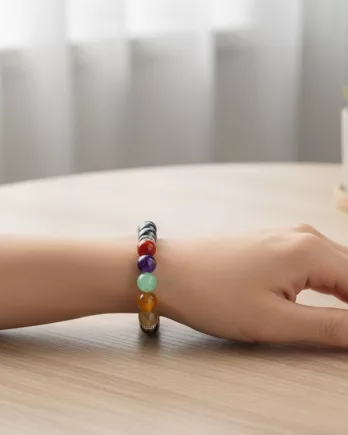 Chakra Équilibre 7 Pierres & Hématite