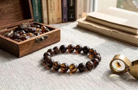 Bracelet Ambre Obscure Bracelet Ambre Obscure