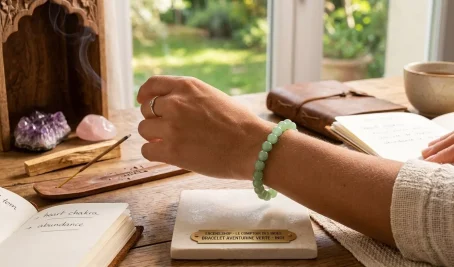 Bracelet Aventurine Verte 8mm Bracelet Aventurine Verte 8mm