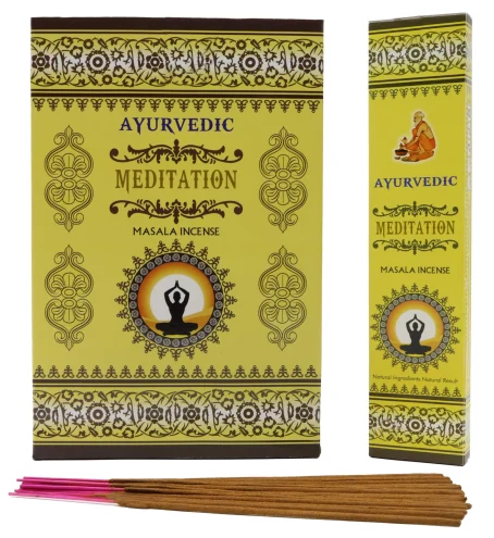 Encens Ayurvedic Méditation 15g Encens Ayurvedic Méditation 15g