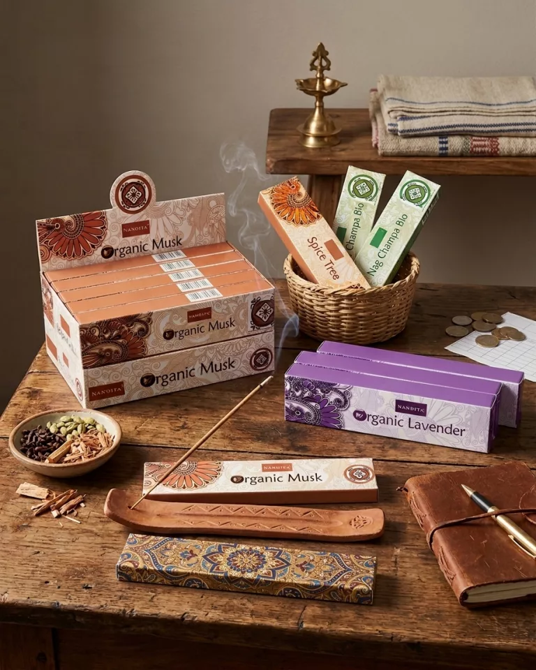 Lire la suite à propos de l’article Encens Nandita au Comptoir des Indes