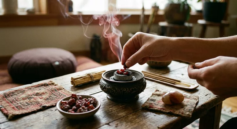 Lire la suite à propos de l’article Encens sang de dragon : un rituel puissant aux origines ancestrales