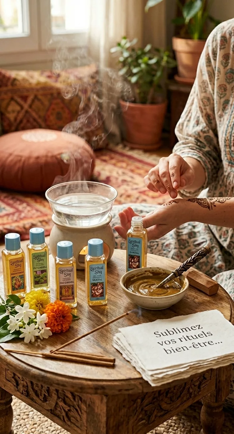 Lire la suite à propos de l’article Huile Parfumée Spiritual Sky sur Encens.shop