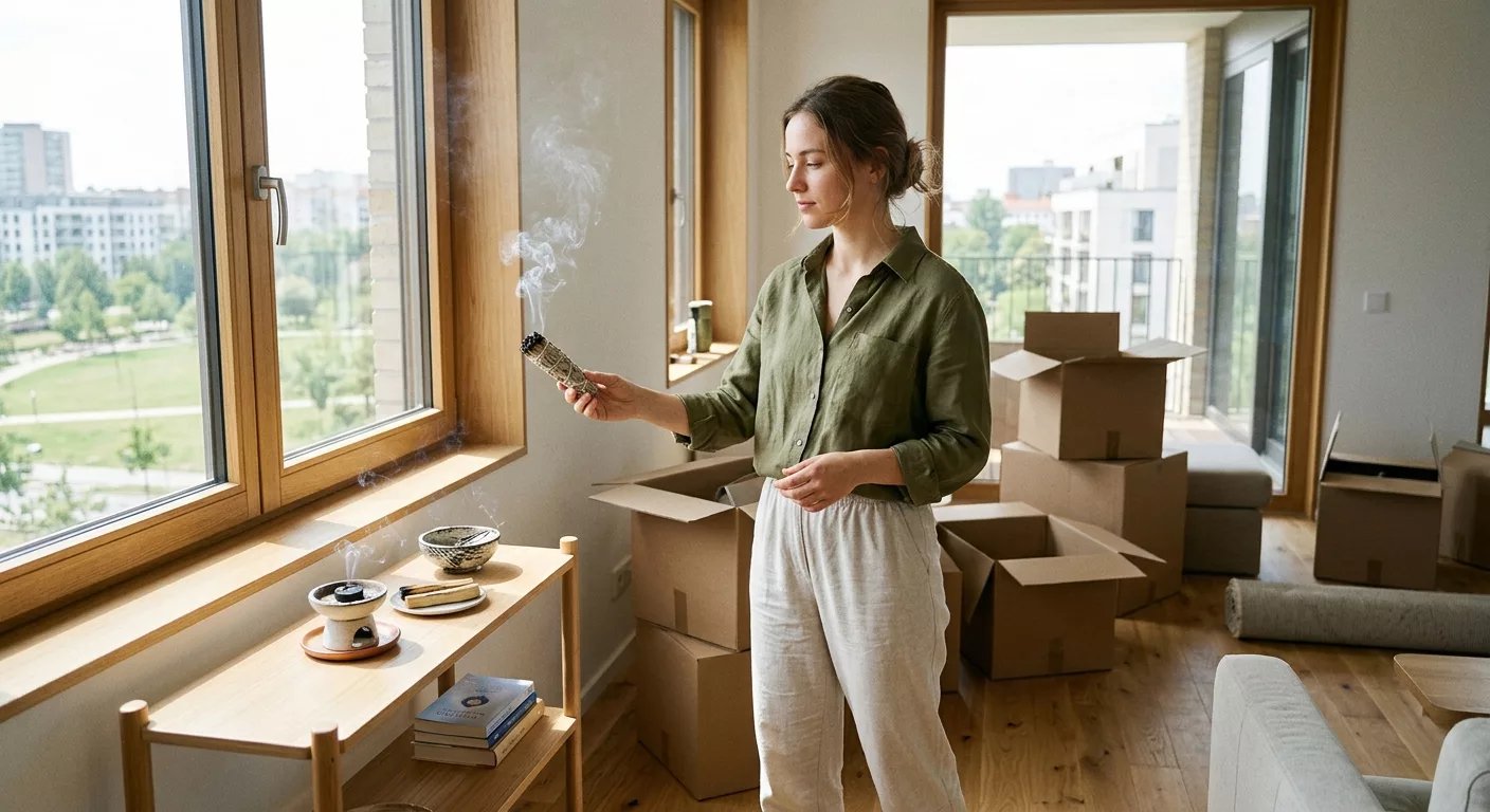 Encens et déménagement comment purifier votre nouveau logement
