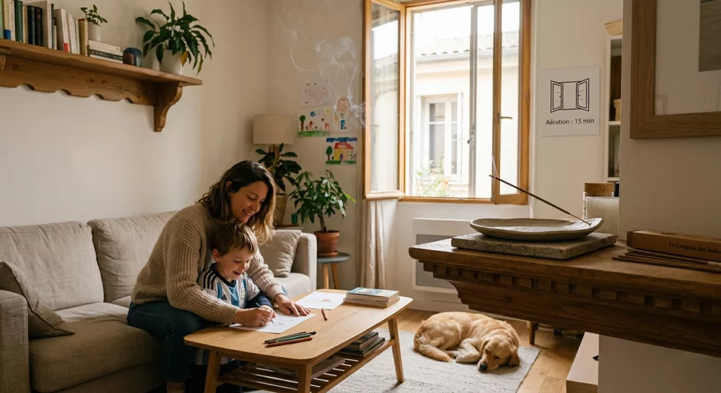 Encens et vie de famille le guide complet pour une maison sereine