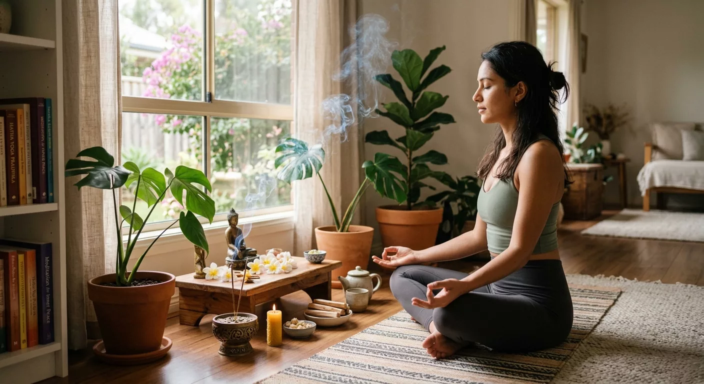 Encens méditation et yoga