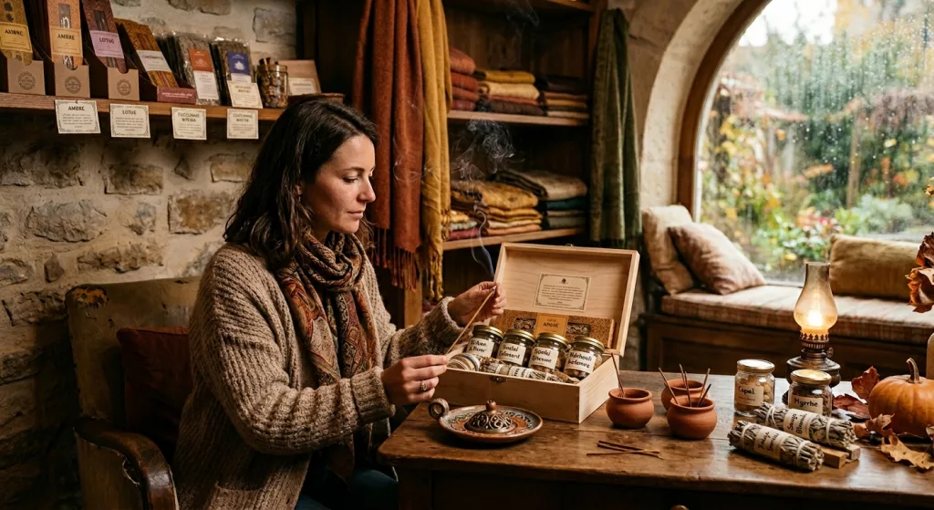 L’art de l’encens et saisons au Comptoir des Indes