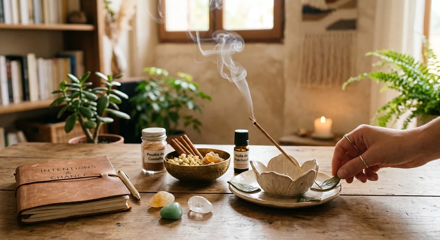 Lire la suite à propos de l’article Encens chance : attirer les énergies positives naturellement