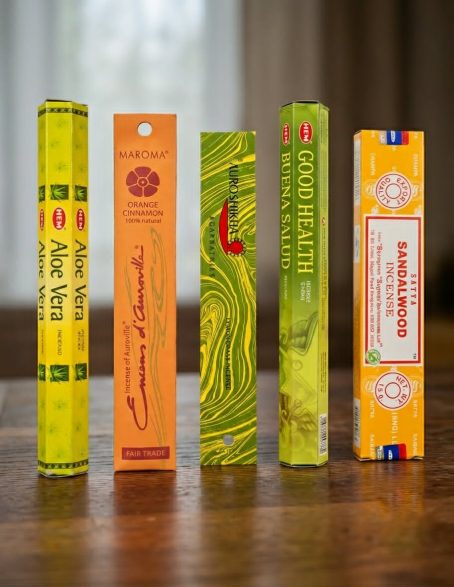Lot Encens Detox & Bien‑être Naturel – 5 boîtes 2 Lot Encens Detox & Bien‑être Naturel – 5 boîtes
