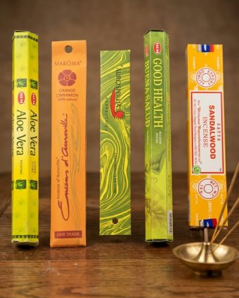 Lot Encens Detox & Bien‑être Naturel – 5 boîtes