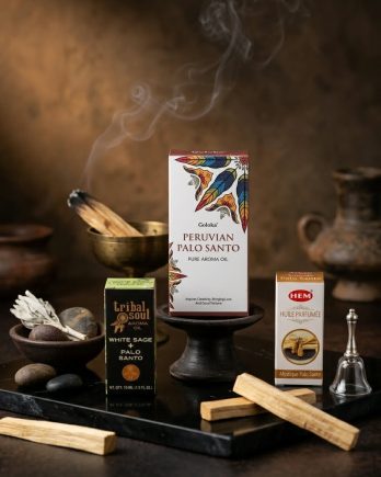 Lot Huiles Parfumées Purification — Palo Santo Trio