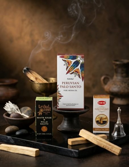 Lot Huiles Parfumées Purification — Palo Santo Trio Lot Huiles Parfumées Purification — Palo Santo Trio