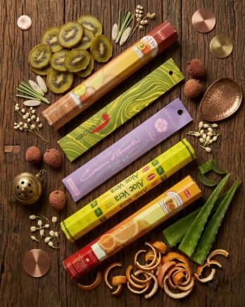 Lot d’encens Été & Fraîcheur – 5 boîtes