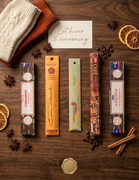Lot d’encens Hiver & Cocooning Lot d’encens Hiver & Cocooning