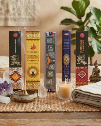 Lot d’encens Méditation Profonde (5 boîtes) – Relaxation & Spiritualité