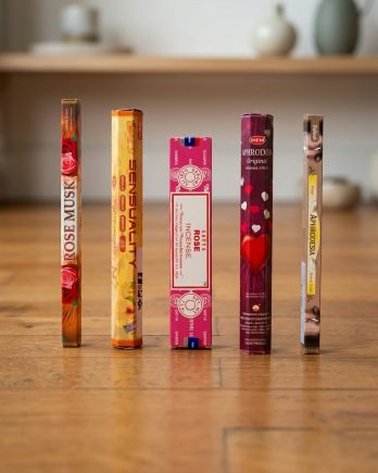 Lot d’encens 5 boîtes – Romance & Séduction