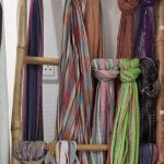 Echarpe indienne en coton de New Delhi Ancienne boutique Le Comptoir des Indes Fine Alpaca
