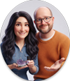 Vincent et Natalie, experts encens.shop