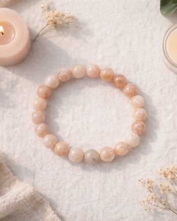 Bracelet Pierre de Soleil 'AA' perles 8mm Bracelet Pierre de Soleil 'AA' perles 8mm