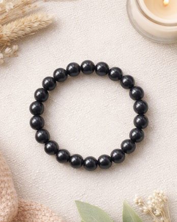 Bracelet Shungite 8mm Bracelet Shungite 8mm